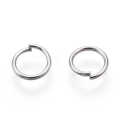 Iron Open Jump Ring IFIN-T019-6mm-P-1