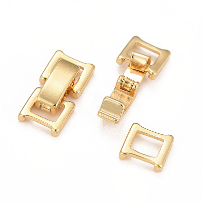 Eco-Friendly Brass Watch Band Clasps LS-KK-M225-30G-1
