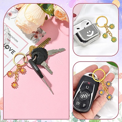 Alloy Enamel Keychain KEYC-YW00033-01-1