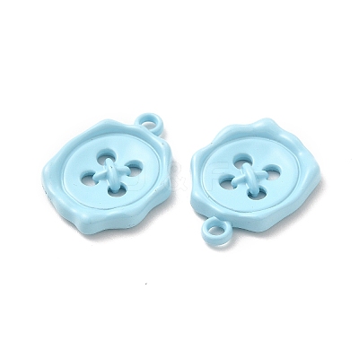Spray Painted Alloy Pendants FIND-B018-02F-1
