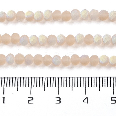 Transparent Glass Beads Strands X1-EGLA-A034-T4mm-MB20-1