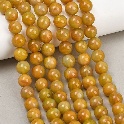Handmade Lampwork Beads Strand LAMP-B056-10mm-04-1