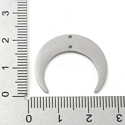 Non-Tarnish 304 Stainless Steel Connector Charms STAS-B056-27P-1