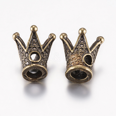 Tibetan Style Alloy Beads PALLOY-F200-09AB-1