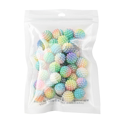 Imitation Pearl Acrylic Beads OACR-FS0001-32G-1