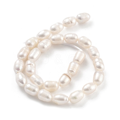 Natural Cultured Freshwater Pearl Beads Strands PEAR-P062-06A-1