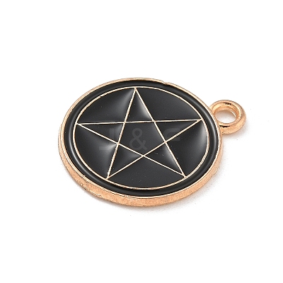 Alloy Enamel Pendants ENAM-A008-45D-KCG-1