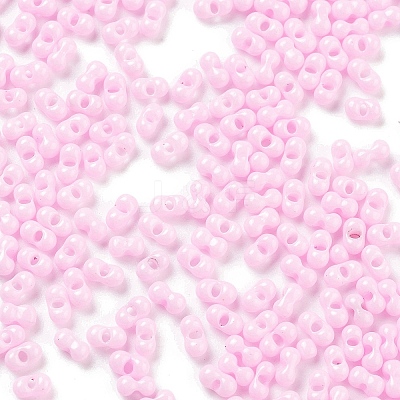 Baking Paint Glass Seed Beads SEED-A033-05K-1