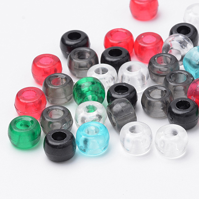 Transparent Plastic Beads MACR-S272-19-1