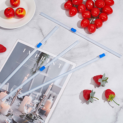 Plastic Reusable Cling Film Slide Cutter AJEW-CP0007-87A-1