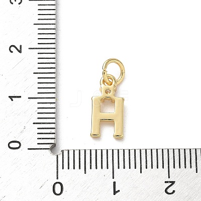 Brass Pave Clear Cubic Zirconia Charms KK-A273-01G-H-1