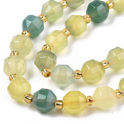 Natural Agate Beads Strands G-T131-82A-09-1