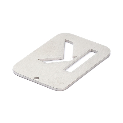 Non-Tarnish 304 Stainless Steel Pendants STAS-K216-49K-P-1
