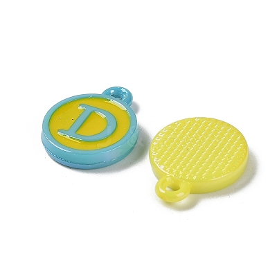 Opaque Acrylic Enamel Beads OACR-D316-22-1