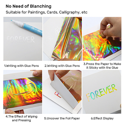 A4 Hot Stamping Foil Paper DIY-BC0010-79-1