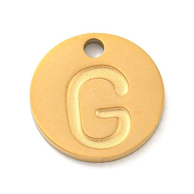 Ion Plating(IP) 304 Stainless Steel Pendants FIND-M017-02G-G-1
