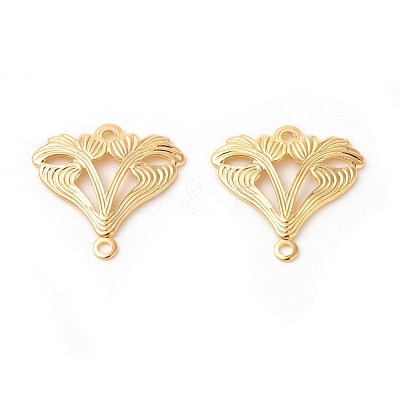 Brass Pendants KK-F772-08G-1