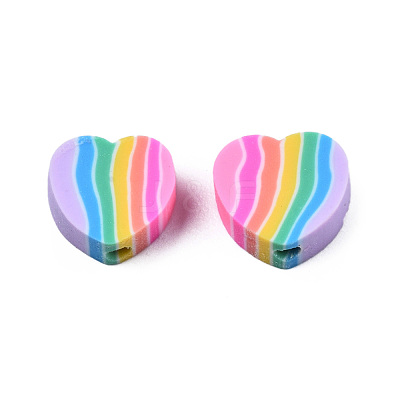 Handmade Polymer Clay Beads CLAY-N011-59-01-1