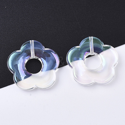 Transparent Acrylic Beads PACR-R246-031-1