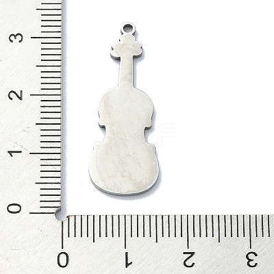 Non-Tarnish 201 Stainless Steel Pendants LS-STAS-R118-11P-1