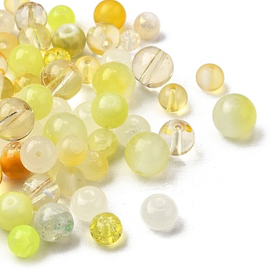 Transparent Glass Beads DGLA-C005-01D-1