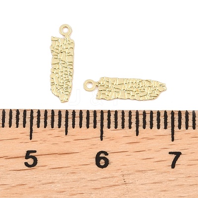 Brass Pendants X-KK-Z146-11G-1