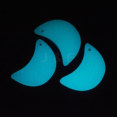 Synthetic Luminous Stone Pendants G-P359-04A-1