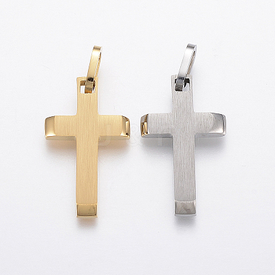 304 Stainless Steel Pendants STAS-F157-03-1