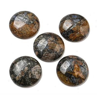 Natural Glaucophane Cabochons G-C115-02B-16-1