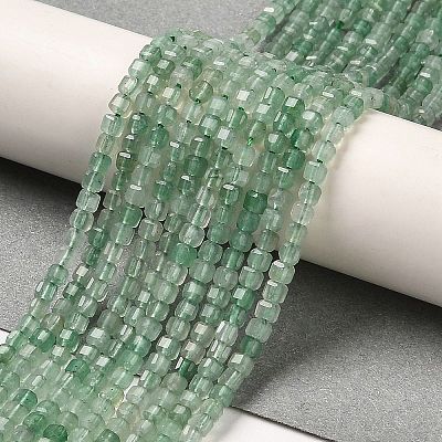 Natural Green Aventurine Beads Strands G-Q002-C01-01-1