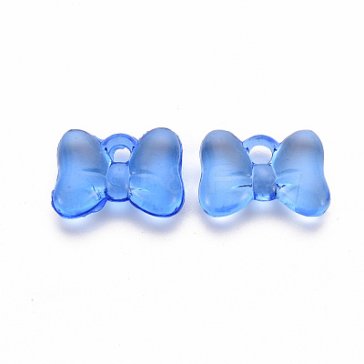 Transparent Acrylic Pendants TACR-T024-02BA-940-1
