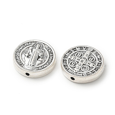 Religion Alloy Beads FIND-E051-12AS-1