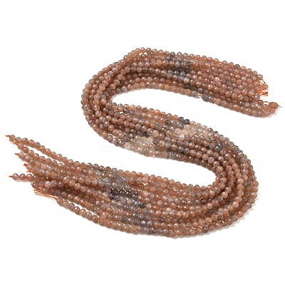 Gradient Natural Multi-Moonstone Beads Strands GG-CBA2E9C-A01-4mm-1