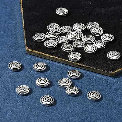 30Pcs Tibetan Style Alloy Beads TIBEB-FS0001-12-1