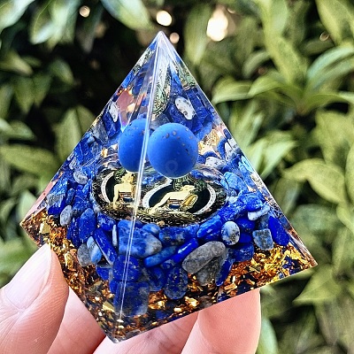 Orgonite Pyramid Resin Energy Generators PW-WGF1934-01-1