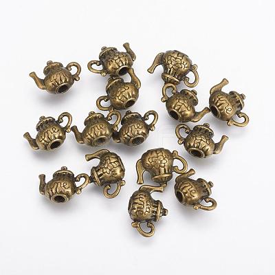 Tibetan Style Alloy Pendants TIBEP-0802-AB-LF-1