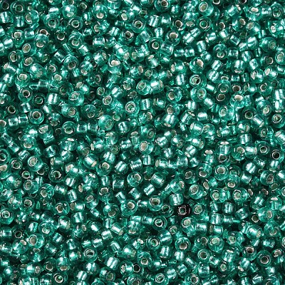 11/0 Grade A Transparent Glass Seed Beads X-SEED-Q007-F50-1