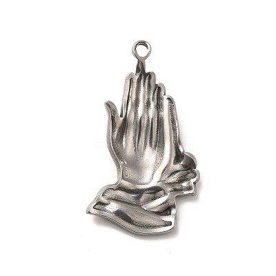 Non-Tarnish 304 Stainless Steel Pendants X-STAS-I694-18P-1