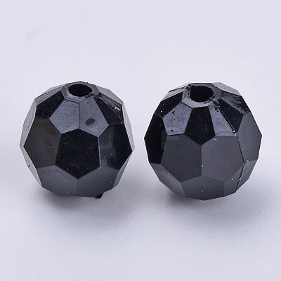 Acrylic Beads X-TACR-Q257-6mm-V72-1