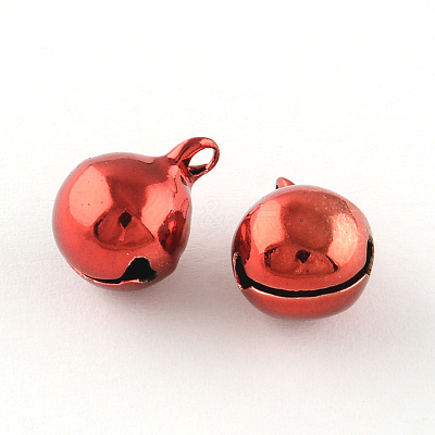 PVD Vacuum Plating Brass Bell Pendants KKB-R002-6mm-04-1