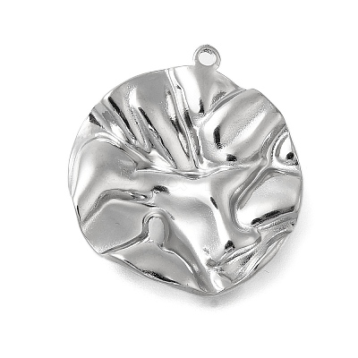 Anti-Tarnish 304 Stainless Steel Pendants STAS-D192-02P-1