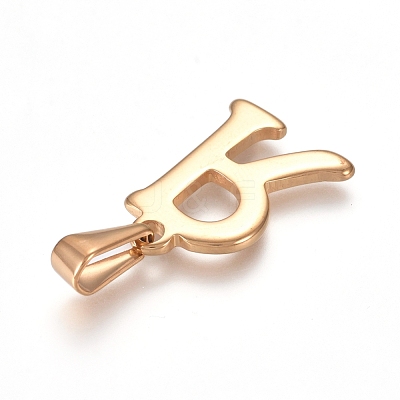 304 Stainless Steel Pendants STAS-F106-95G-R-01-1