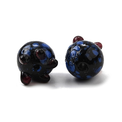 Handmade Lampwork Bumpy Beads LAMP-V002-01A-1