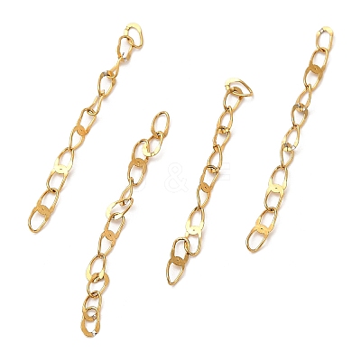 Ion Plating(IP) 304 Stainless Steel End Chains STAS-A085-01A-G-1