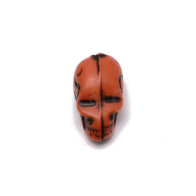 Opaque Acrylic Beads SACR-WH0006-02C-1