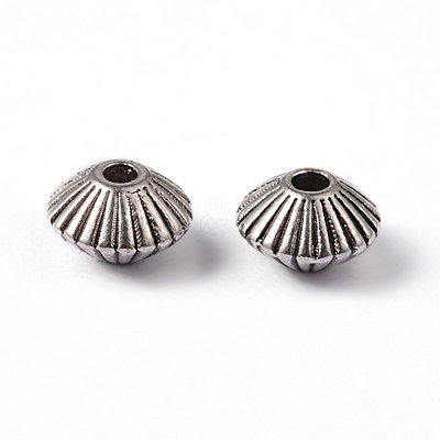Tibetan Style Alloy Spacer Beads X-LF0620Y-NF-1