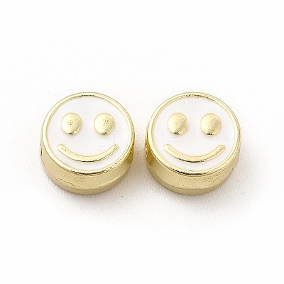 Rack Plating Alloy Enamel Beads FIND-G051-01LG-01-1