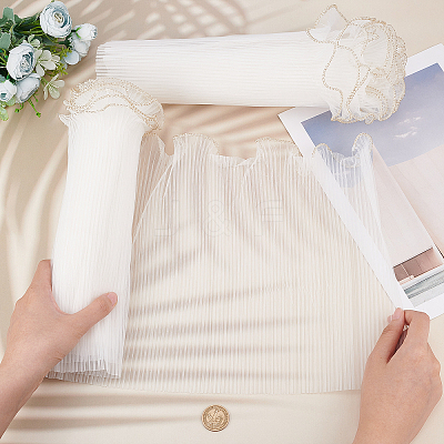 Pleated Gauze Yarn Flower Bouquets Wrapping Packaging OP-GF0001-01A-1