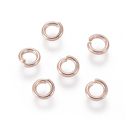 304 Stainless Steel Open Jump Rings X-STAS-O098-02RG-01-1
