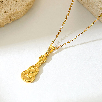 201 Stainless Steel Pendant Necklaces for Women WGB940F-04-1